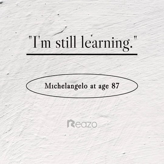 still_learning_Michelangelo_87_years_old_Reazo_real_estate_leads